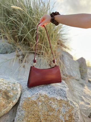 Torebka PROCELLA burgundowa