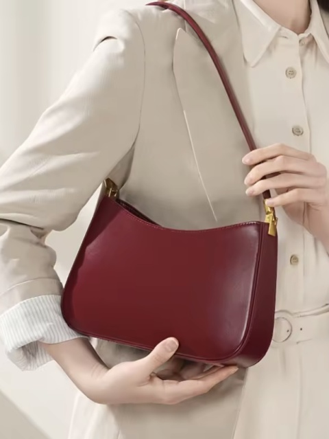 Torebka AURA burgundowa