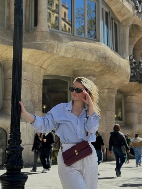 Torebka IGNIS burgundowa